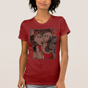 Afroamerikaner-Frauen T-Shirt