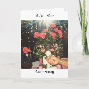 Afroamerikaner-Jahrestags-Karte Karte