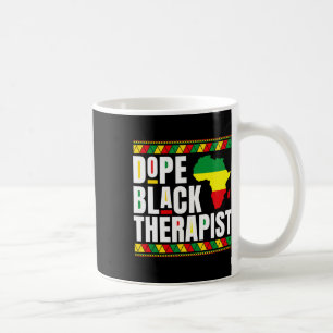 Afroamerikaner - Physikalischer Therapiemedikament Kaffeetasse