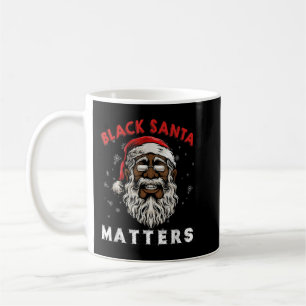 Afroamerikaner Santa Black Matters Weihnachts Paj Kaffeetasse
