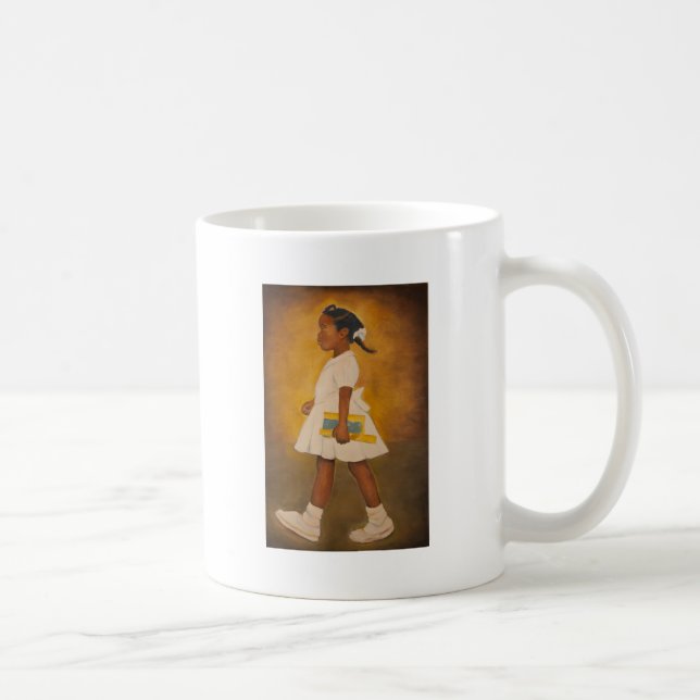 Afroamerikaner-schöne Kunst Tasse (Rechts)
