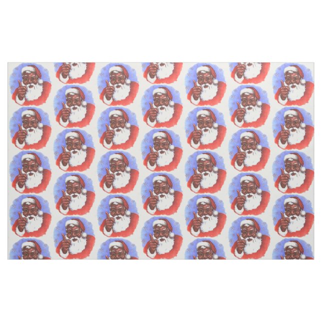 Afroamerikaner-schwarzes Stoff (Fat Quarter (45,7 x 55,9 cm))