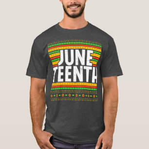 Afroamerikaner USA Freiheit Schwarze Geschichte Ju T-Shirt