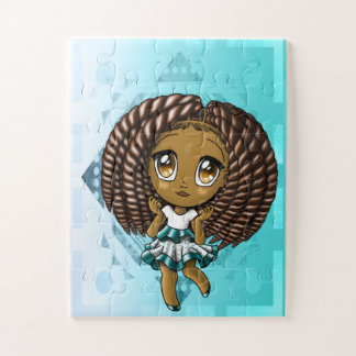 Afroamerikanerin Puzzle