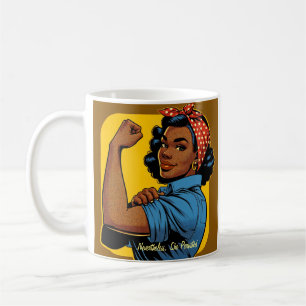 Afroamerikanerin Rosie the Riveter - Nichtsdestotr Kaffeetasse
