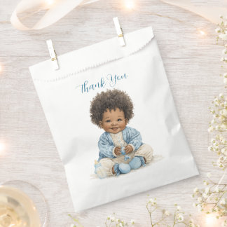 Afroamerikanische Baby-Jungen-Geschenktüte Geschenktütchen