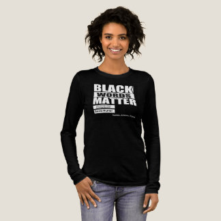 Afroamerikanische schwarze Wörter sind wichtig Tri-Blend Shirt