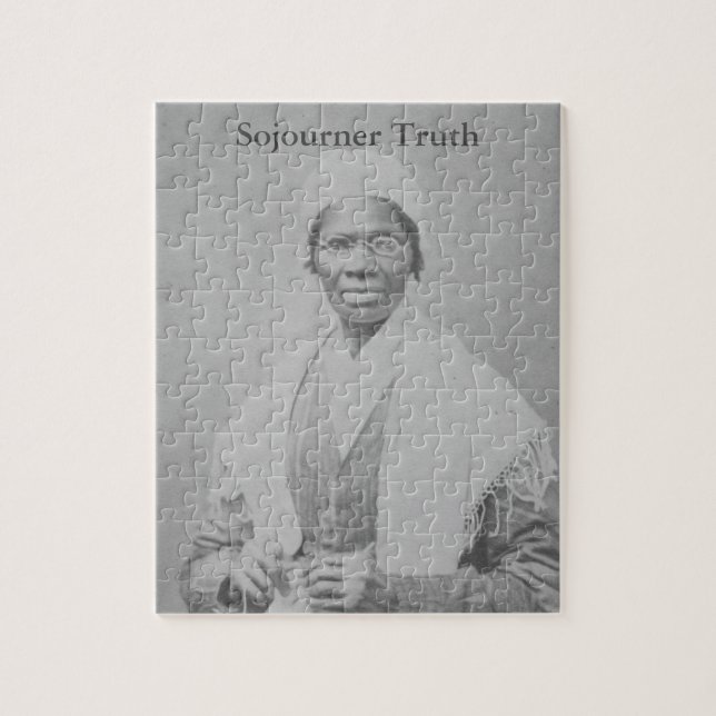 Afroamerikanischer Abolitionist Sojourner Wahrheit Puzzle (Vertikal)