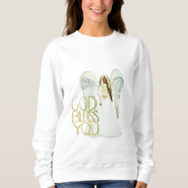 Afroamerikanischer Angel Sweatshirt