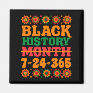 Afroamerikanischer Stolz Celebration Black History Magnet