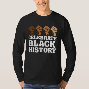 Afroamerikanischer Stolz feiert den schwarzen Gesc T-Shirt