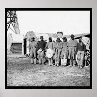 Afroamerikanischer Teamsters 1864