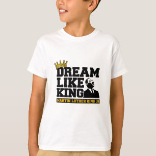 Afroamerikanischer Traum wie König Schwarze Geschi T-Shirt