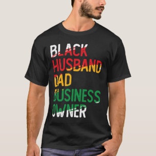 Afroamerikanischer Vater Black Owned Business Blac T-Shirt