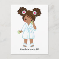 Afroamerikanischer Wellness-Center Sleepover Gebur