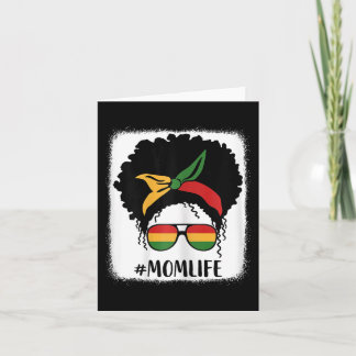 Afroamerikanisches Afro-Mutter-Leben Schwarze Mutt Karte