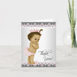 Afroamerikanisches Baby Mädchen Danke