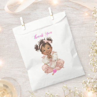 Afroamerikanisches Baby-Mädchen-Geschenktüte Geschenktütchen