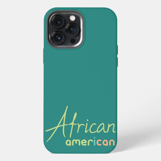 Afroamerikanisches Case-Mate iPhone-Case iPhone Hülle (Rückseite)
