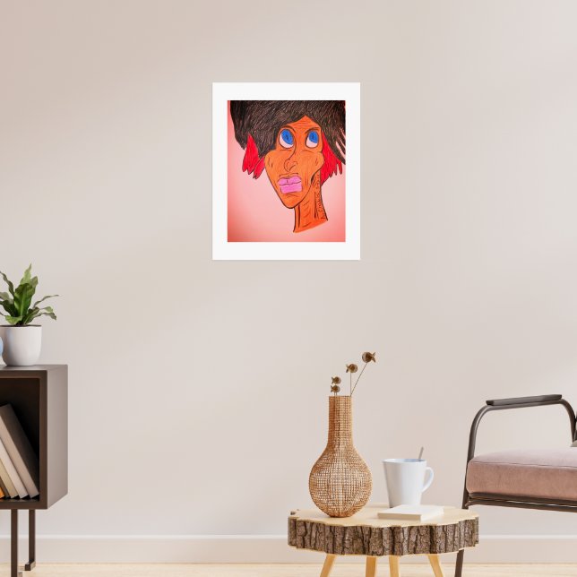 Afroamerikanisches Kunstposter Poster (Wohnzimmer 3)