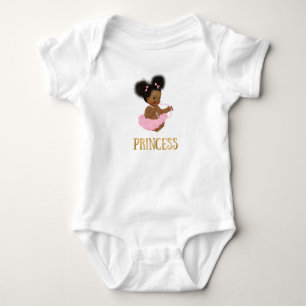 Afroamerikanisches Vintage-Baby-Mädchen-Einteiler Baby Strampler