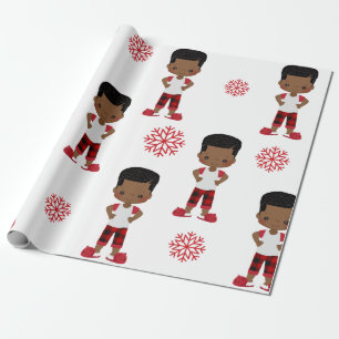 Afroamerikanisches Wrapping Paper Geschenkpapier