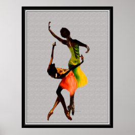 Afrocentric Folk Tance Poster