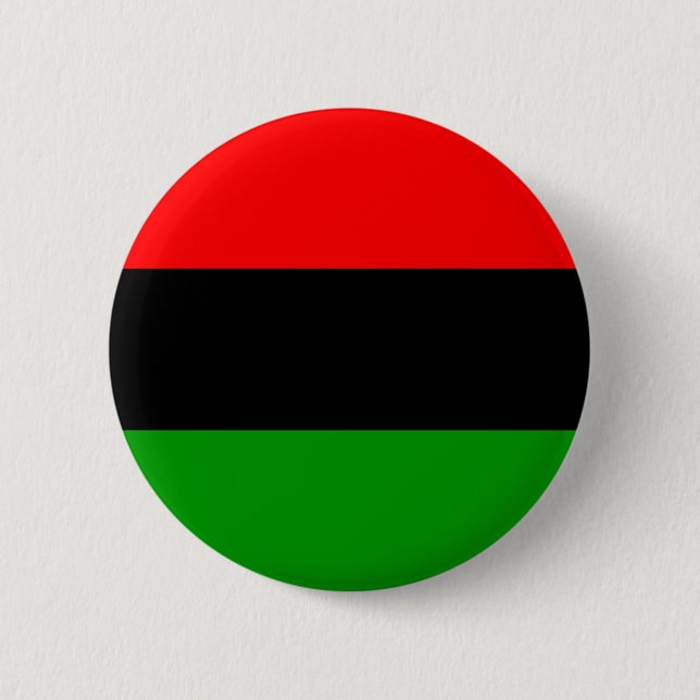 afroer-amerikanisch Flaggenafroamerikaner Button (Vorderseite)