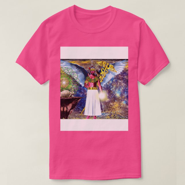AFROFUTURISMUS AGWUISHIOHA VON SIRIUSUGOART Graphi T-Shirt (Design vorne)