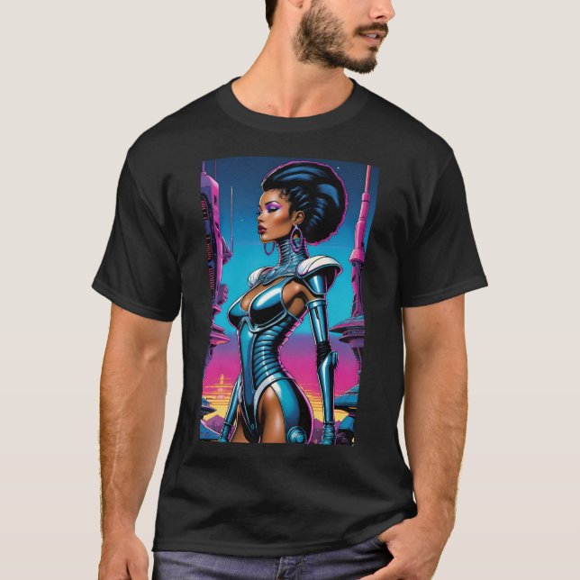 Afrofuturismus Four Ken Gage SciFi T-Shirt (Vorderseite)
