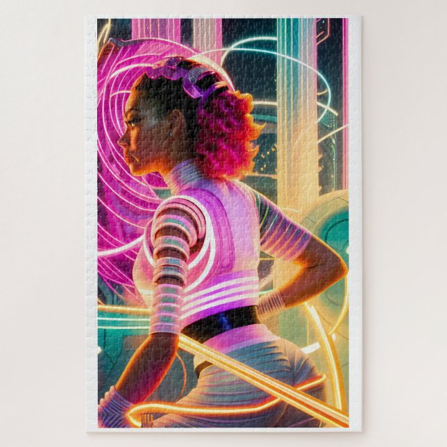 Afrofuturismus Fünf Puzzle (Vertikal)