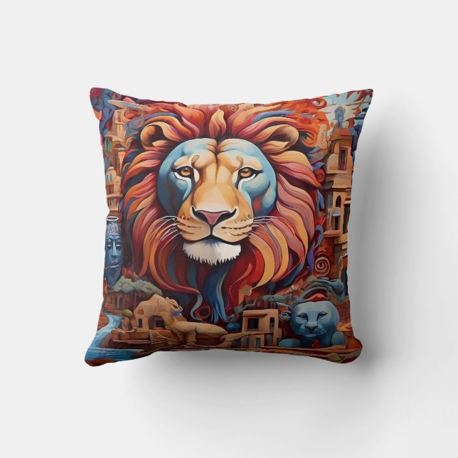 "Afrofuturismus: Lebhafte Träume des Erbes" Kissen (Rückseite)