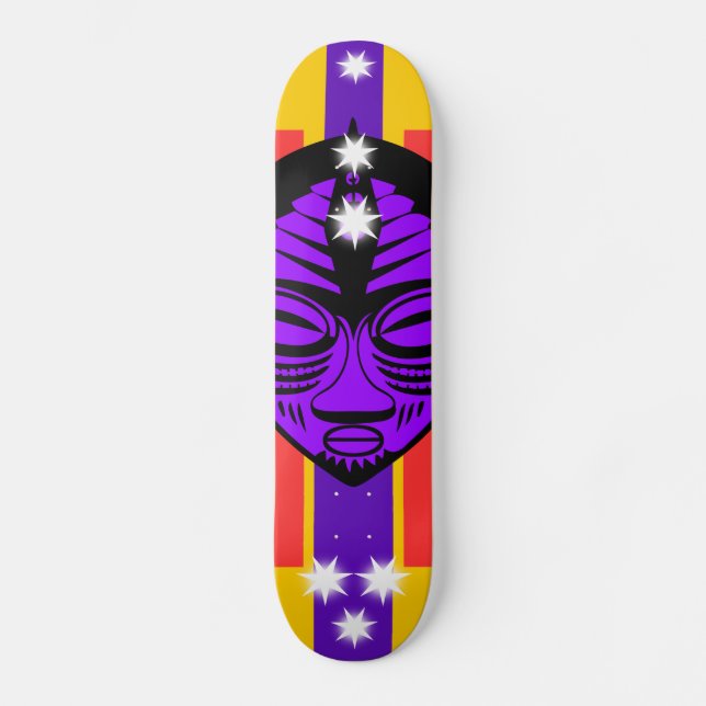 Afroid Skateboard (Vorderseite)