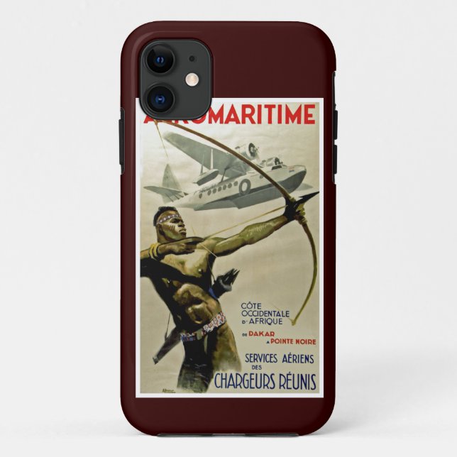 Afromaritime Case-Mate iPhone Hülle (Rückseite)