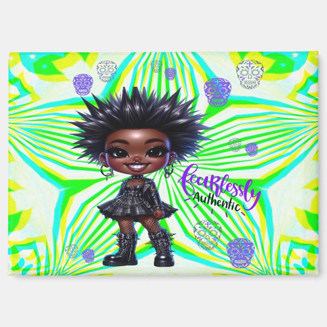 Afropunk Fearless Magnet (Vorderseite)