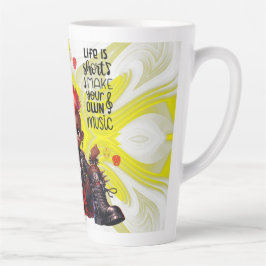 Afropunk Make Music Latte Tasse