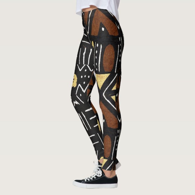 Afrozentrische Grafik Leggings (Links)