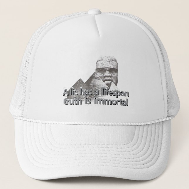 Afrozentrische Größe Truckerkappe (Vorderseite)