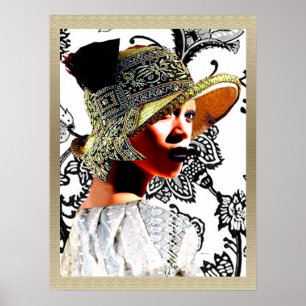 Afrozentrische Kunst Poster