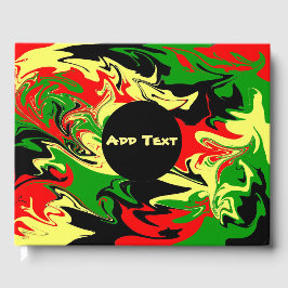 Afrozentrische Wirbel Gästebuch