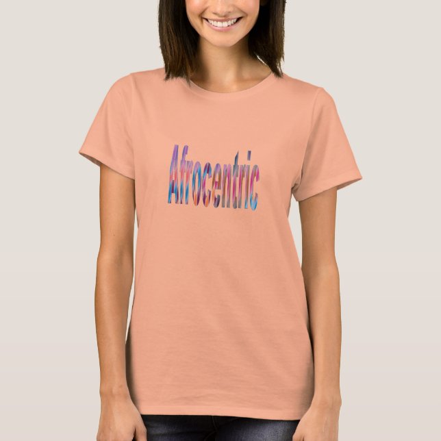 Afrozentrischer T - Shirt (Vorderseite)