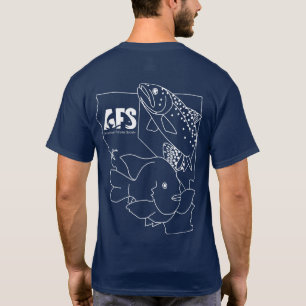 AFS White Comic Sans Logo T - Shirt