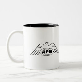 AFS Zwei-Tonen-Tasse Zweifarbige Tasse