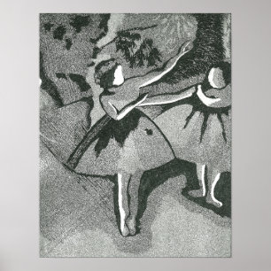 after Dagas etching Print Poster