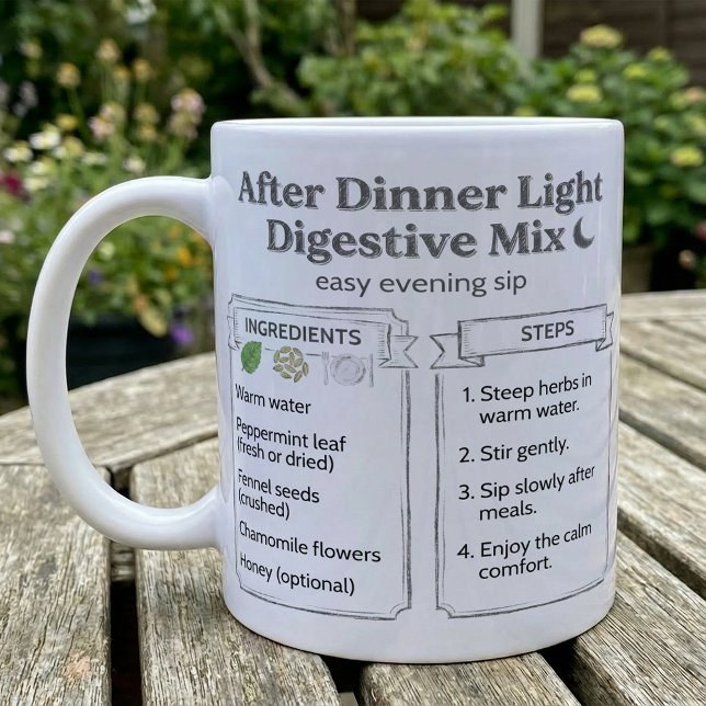 After Dinner Digestive Tea Recipe Kaffeetasse (Von Creator hochgeladen)