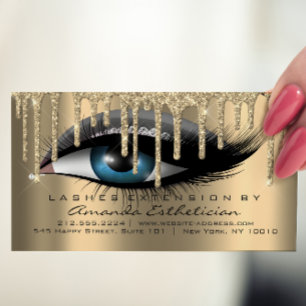 Aftercare Instructions Eyelash Extension VIP Visitenkarte