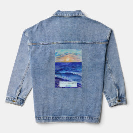 Afterglow Sunset Denim Jacket Jeansjacke