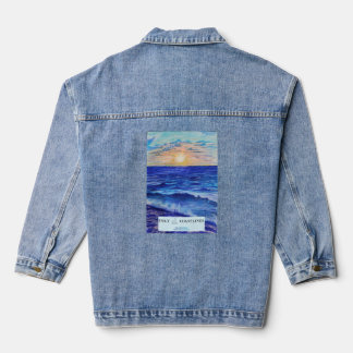 Afterglow Sunset Denim Jacket Jeansjacke