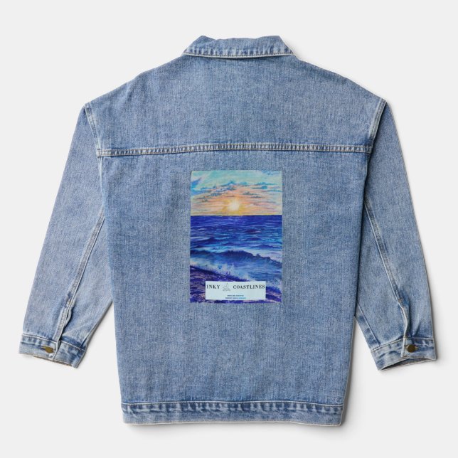 Afterglow Sunset Denim Jacket Jeansjacke (Rückseite)