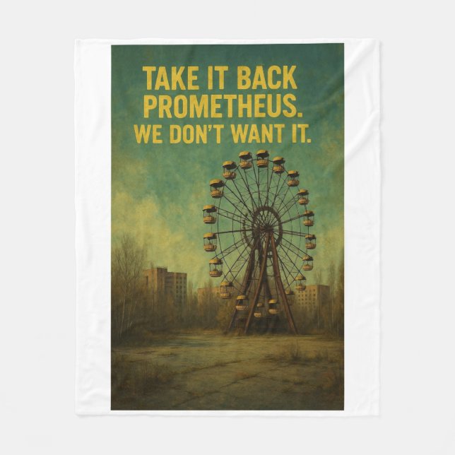 Aftermath of Reactor 4 Fleecedecke (Vorderseite)